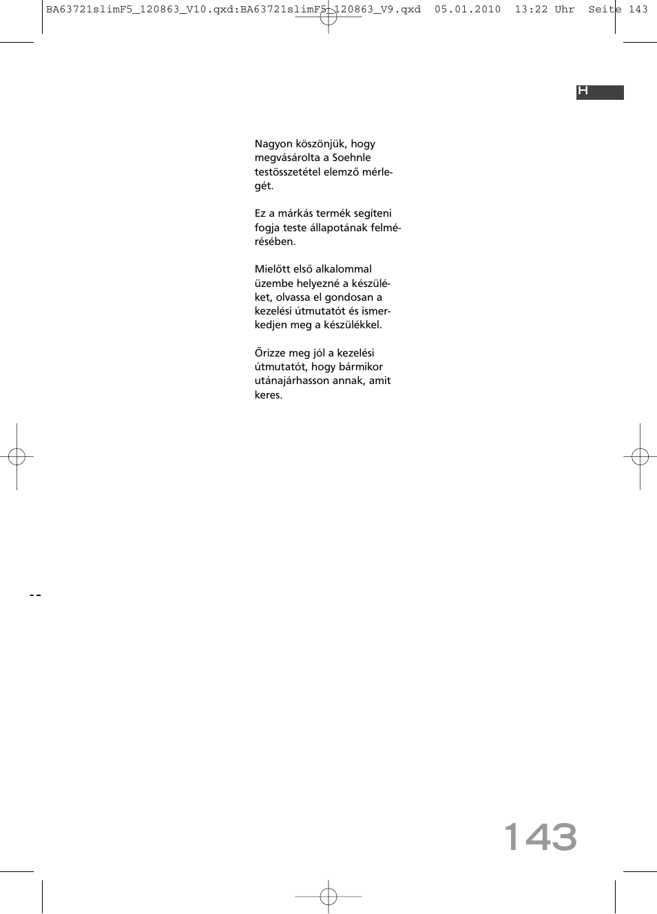 SOEHNLE Body Balance Slim F5 User Manual | Page 143 / 256