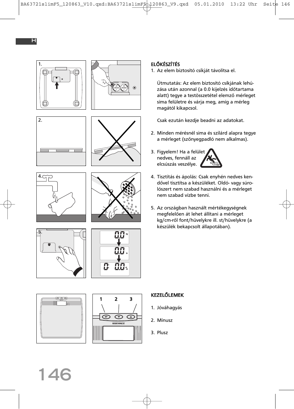 SOEHNLE Body Balance Slim F5 User Manual | Page 146 / 256