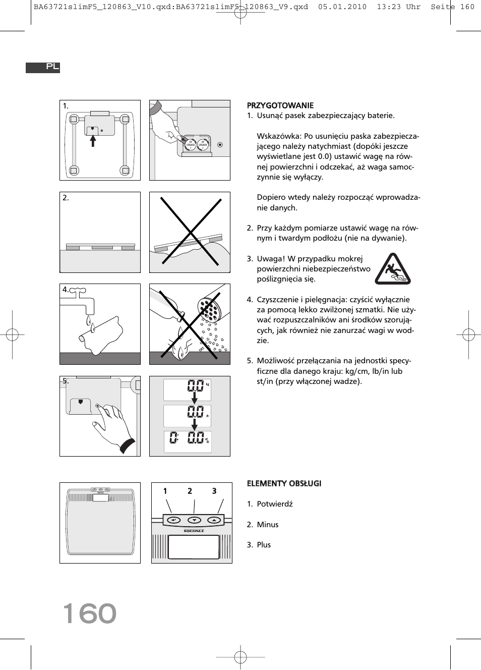 SOEHNLE Body Balance Slim F5 User Manual | Page 160 / 256