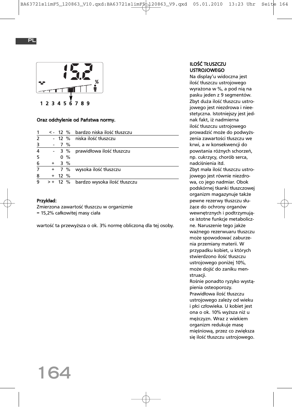 SOEHNLE Body Balance Slim F5 User Manual | Page 164 / 256