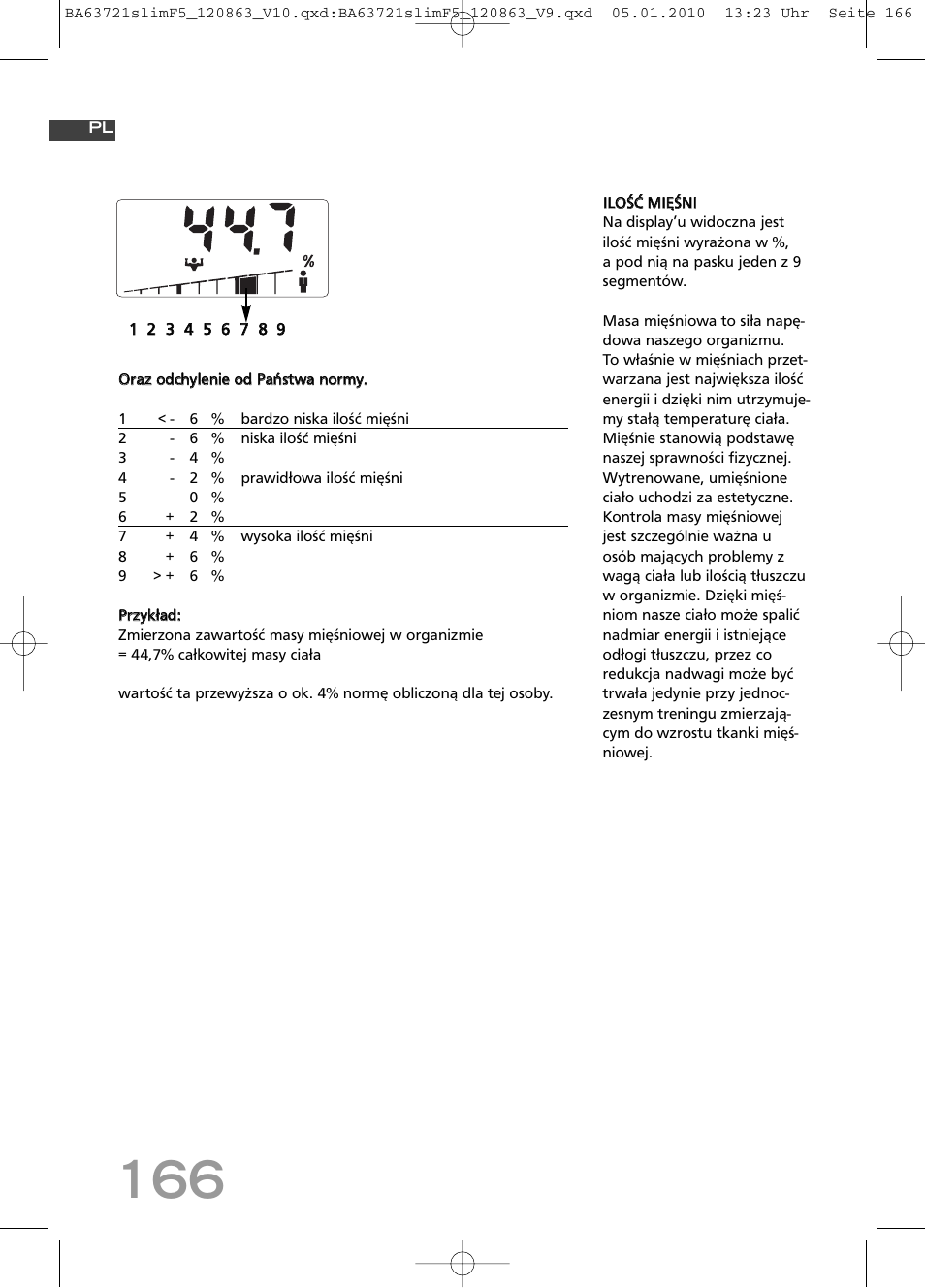 SOEHNLE Body Balance Slim F5 User Manual | Page 166 / 256