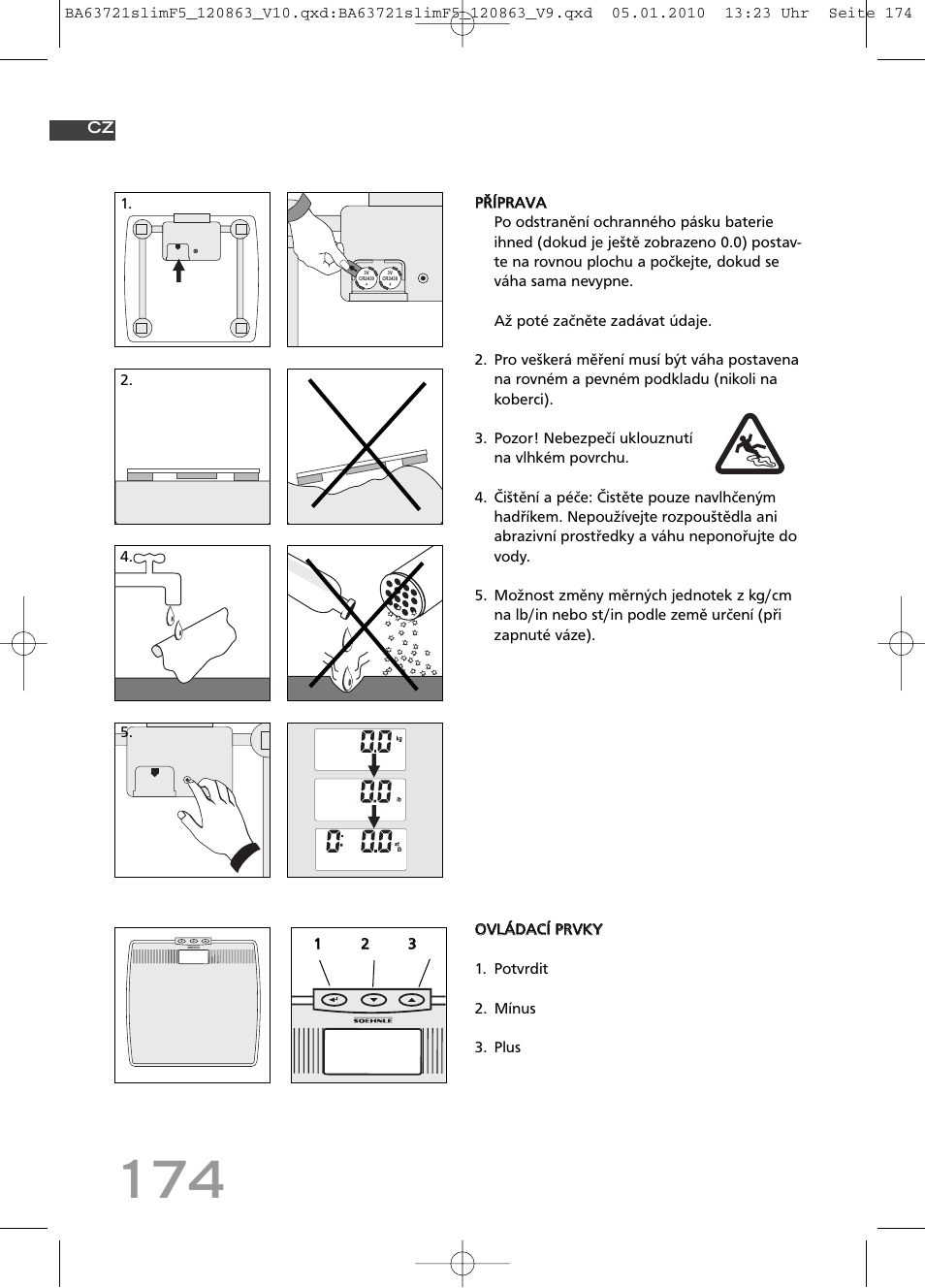 SOEHNLE Body Balance Slim F5 User Manual | Page 174 / 256