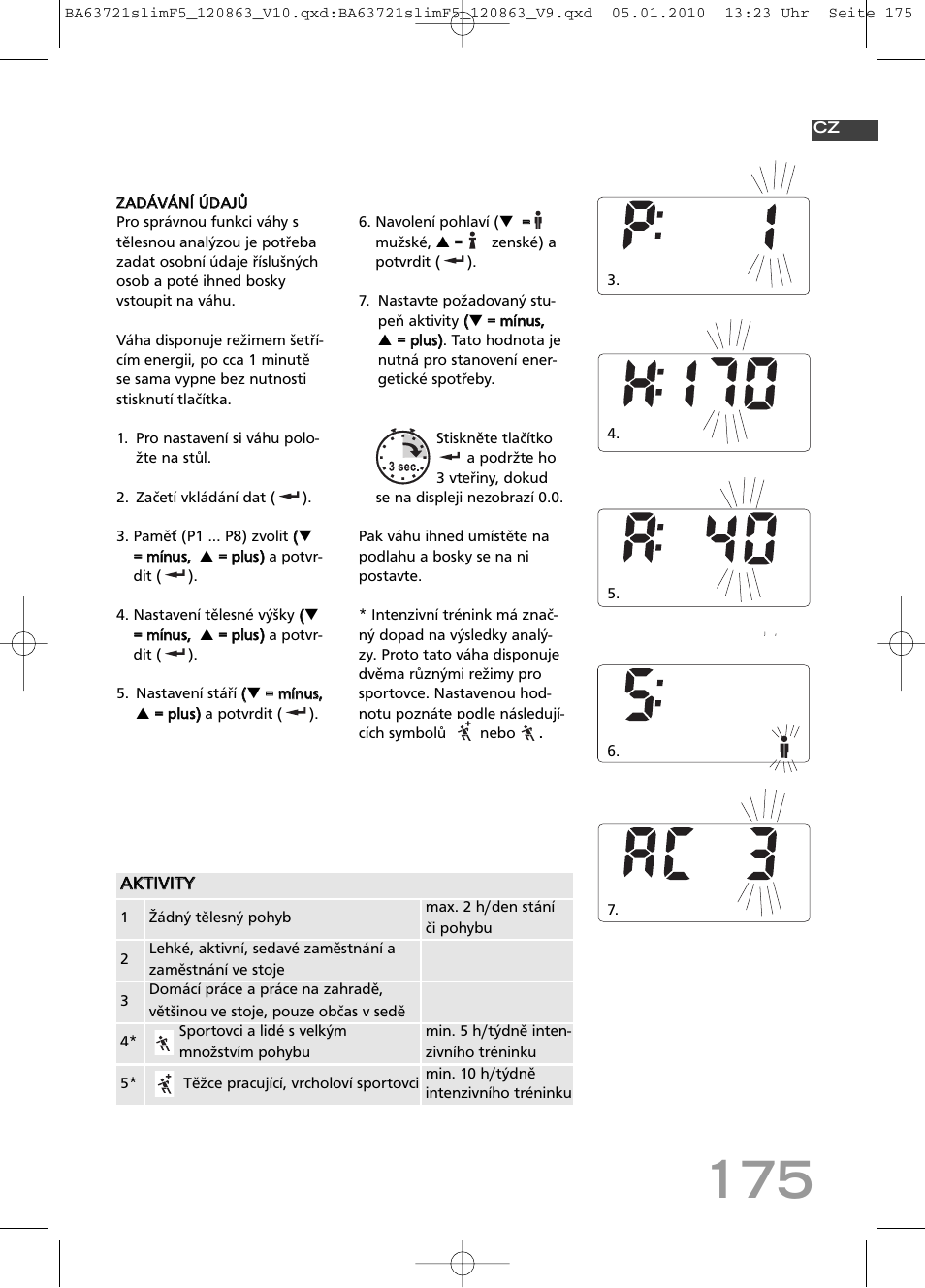 Aak kt tiiv viit ty y | SOEHNLE Body Balance Slim F5 User Manual | Page 175 / 256