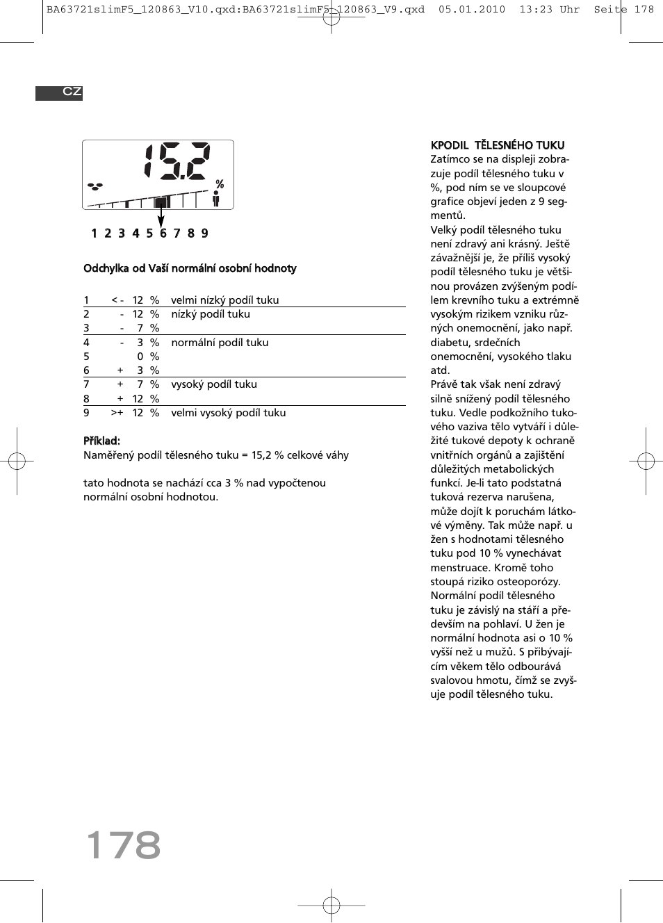 SOEHNLE Body Balance Slim F5 User Manual | Page 178 / 256