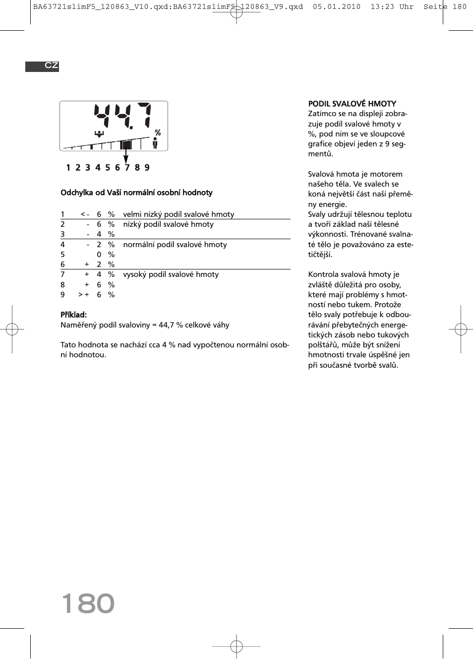 SOEHNLE Body Balance Slim F5 User Manual | Page 180 / 256