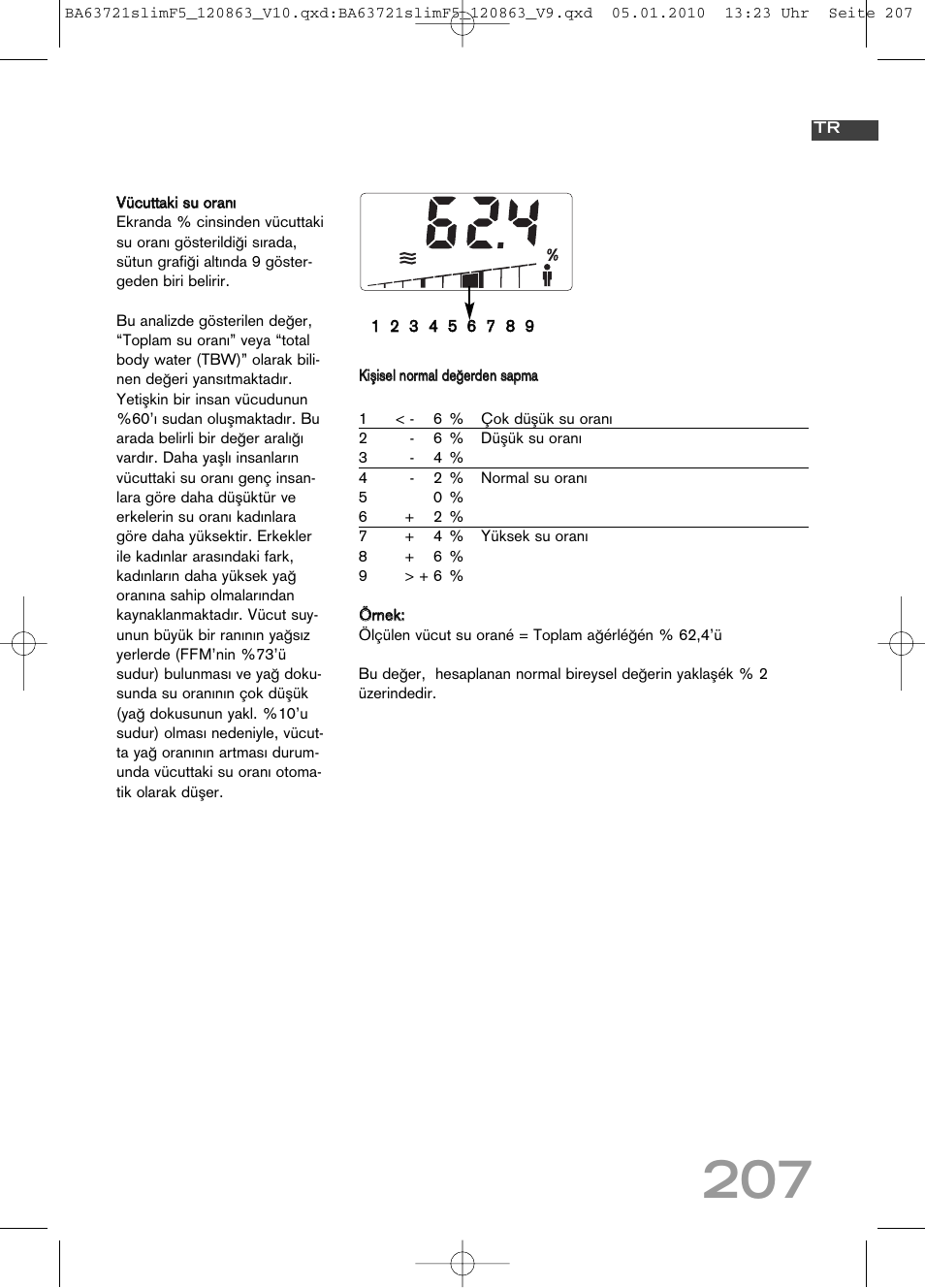 SOEHNLE Body Balance Slim F5 User Manual | Page 207 / 256