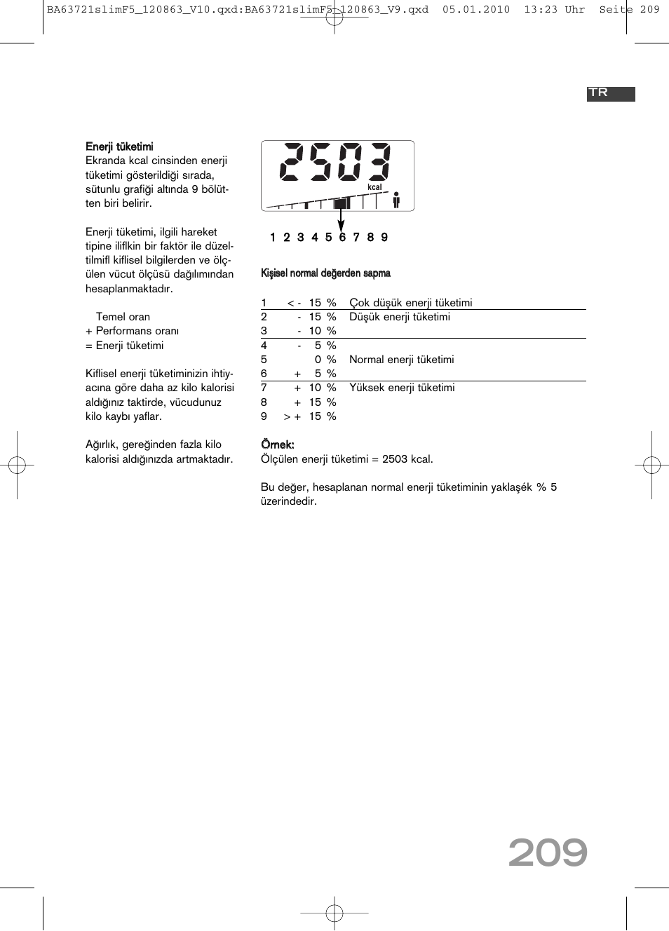 SOEHNLE Body Balance Slim F5 User Manual | Page 209 / 256