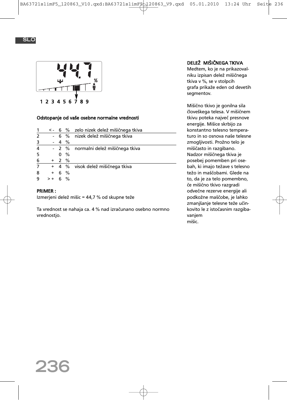SOEHNLE Body Balance Slim F5 User Manual | Page 236 / 256
