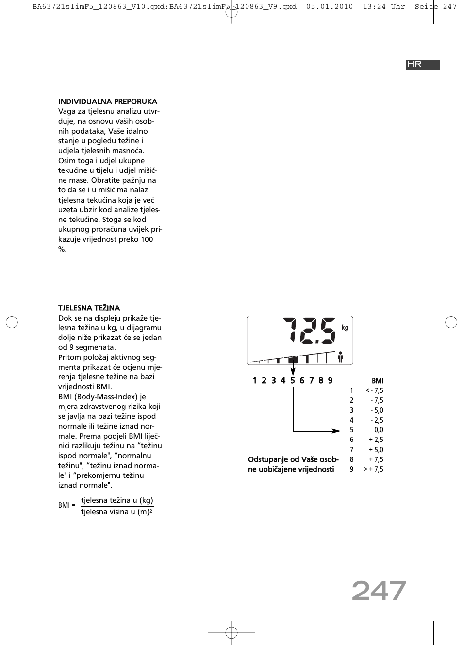 SOEHNLE Body Balance Slim F5 User Manual | Page 247 / 256