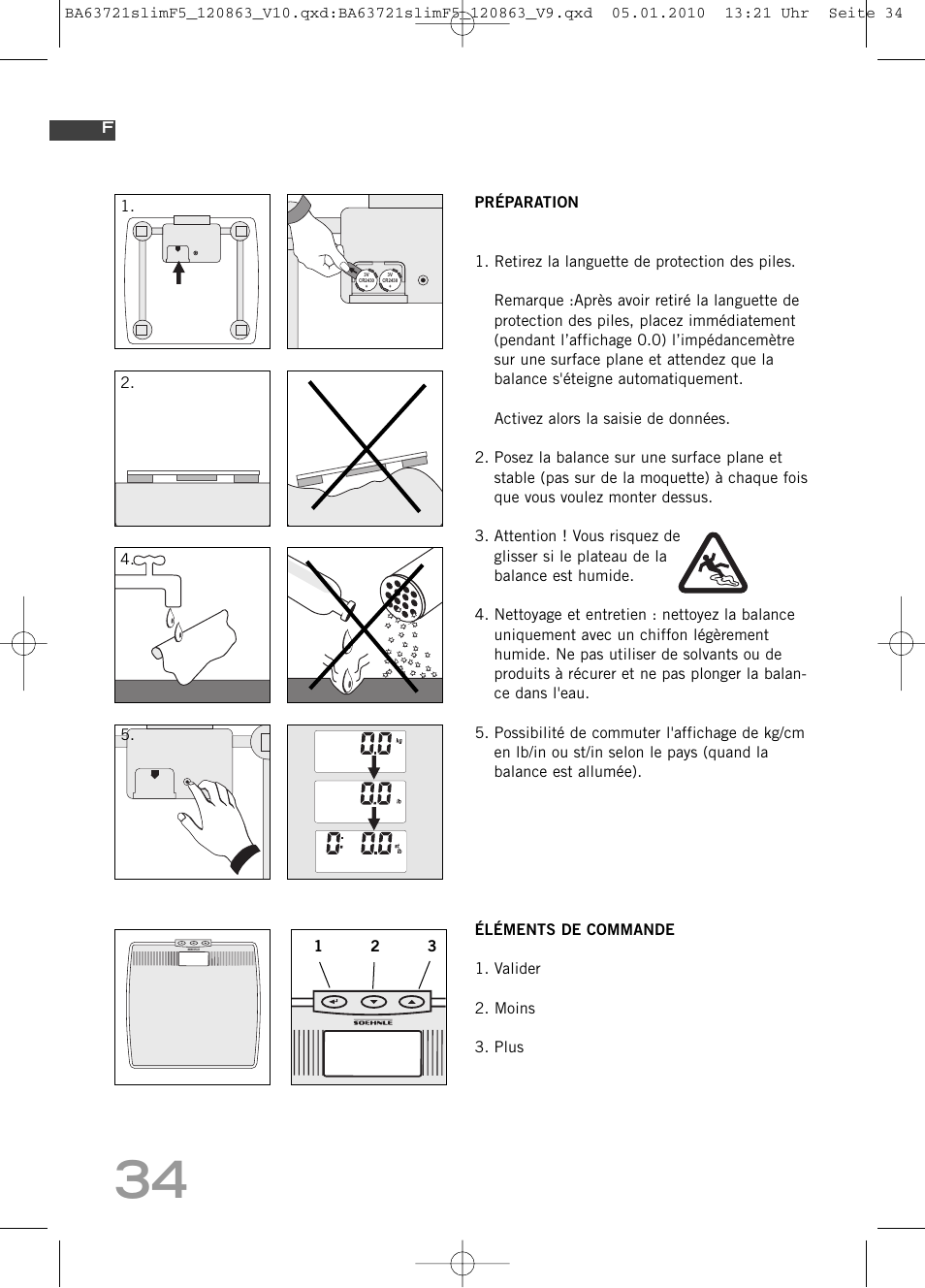 SOEHNLE Body Balance Slim F5 User Manual | Page 34 / 256