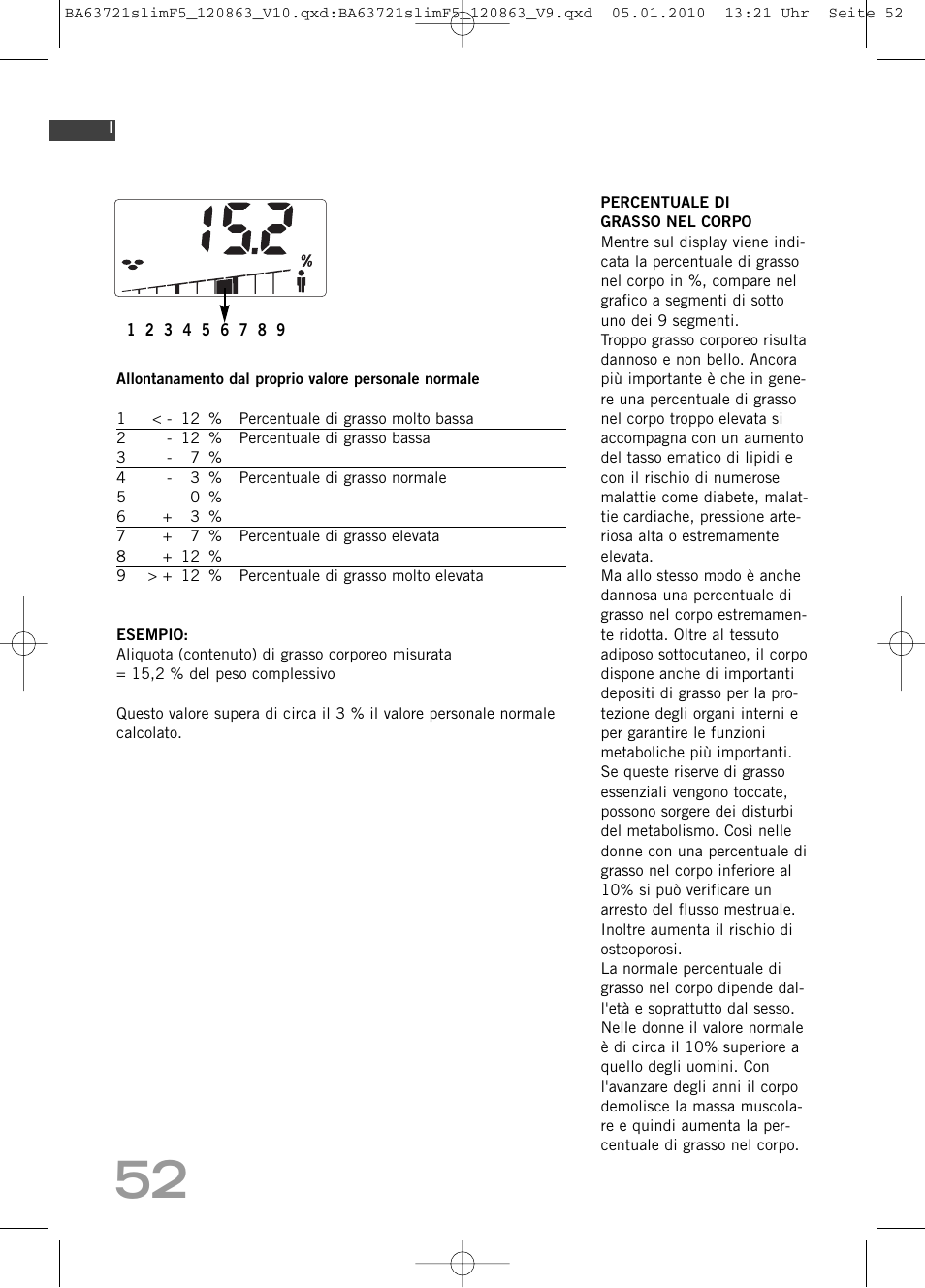 SOEHNLE Body Balance Slim F5 User Manual | Page 52 / 256