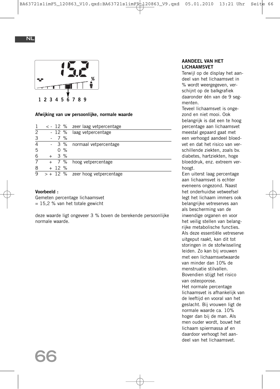 SOEHNLE Body Balance Slim F5 User Manual | Page 66 / 256