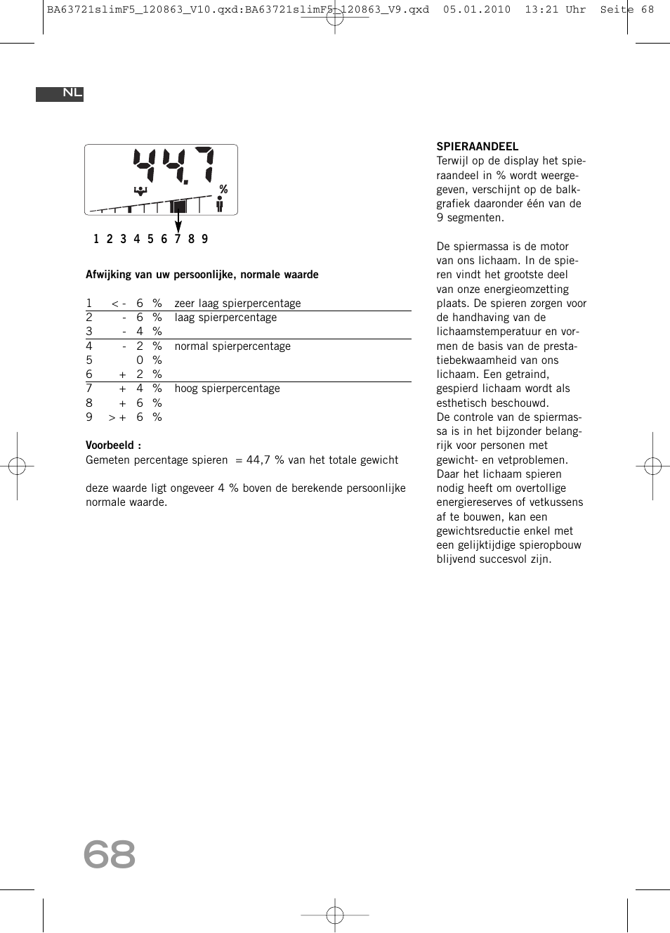 SOEHNLE Body Balance Slim F5 User Manual | Page 68 / 256