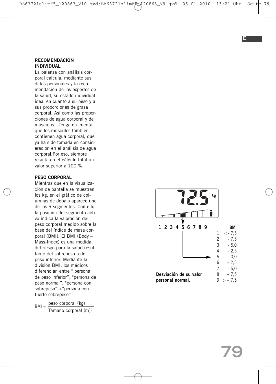 SOEHNLE Body Balance Slim F5 User Manual | Page 79 / 256