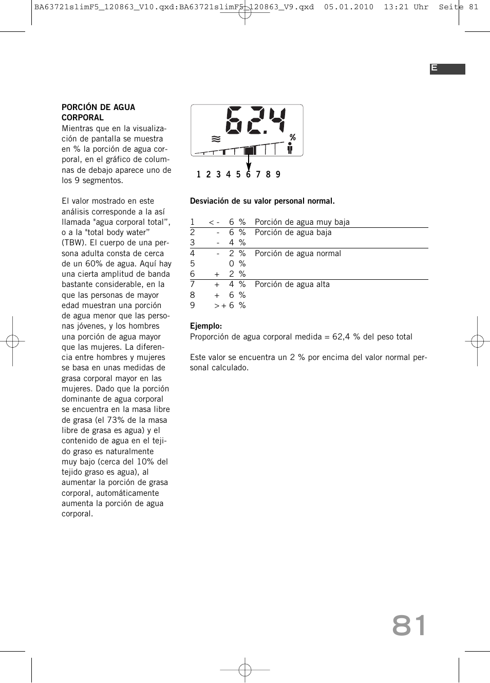 SOEHNLE Body Balance Slim F5 User Manual | Page 81 / 256