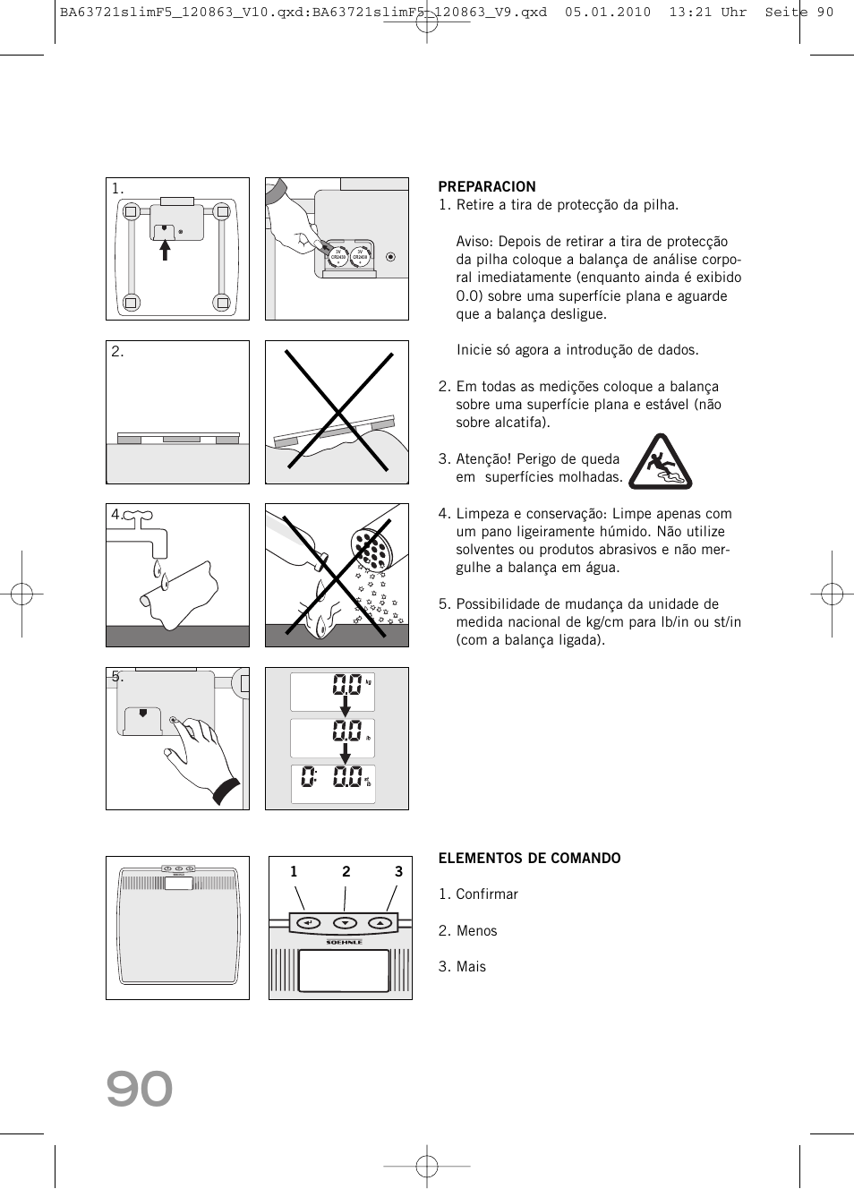 SOEHNLE Body Balance Slim F5 User Manual | Page 90 / 256