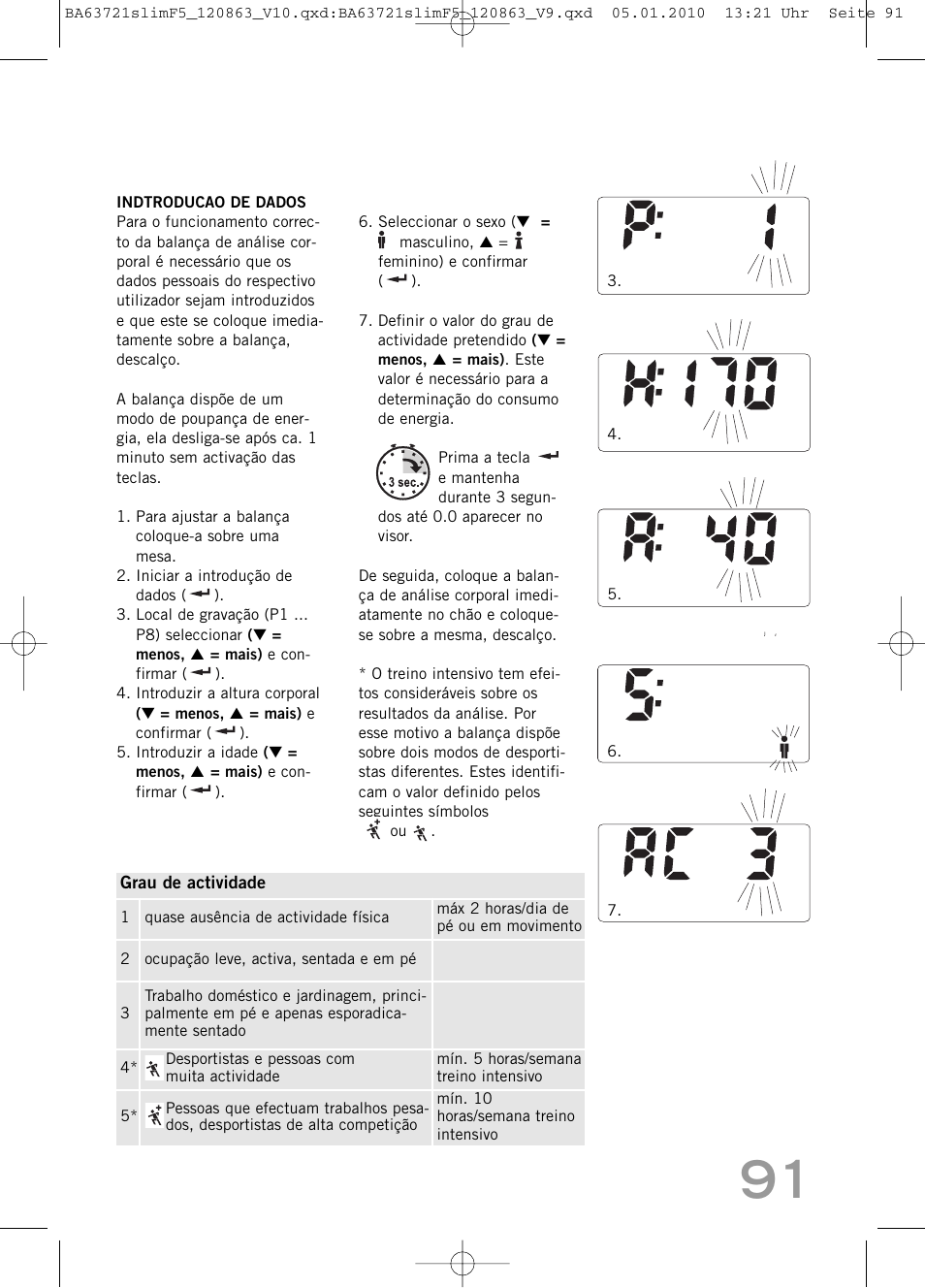SOEHNLE Body Balance Slim F5 User Manual | Page 91 / 256