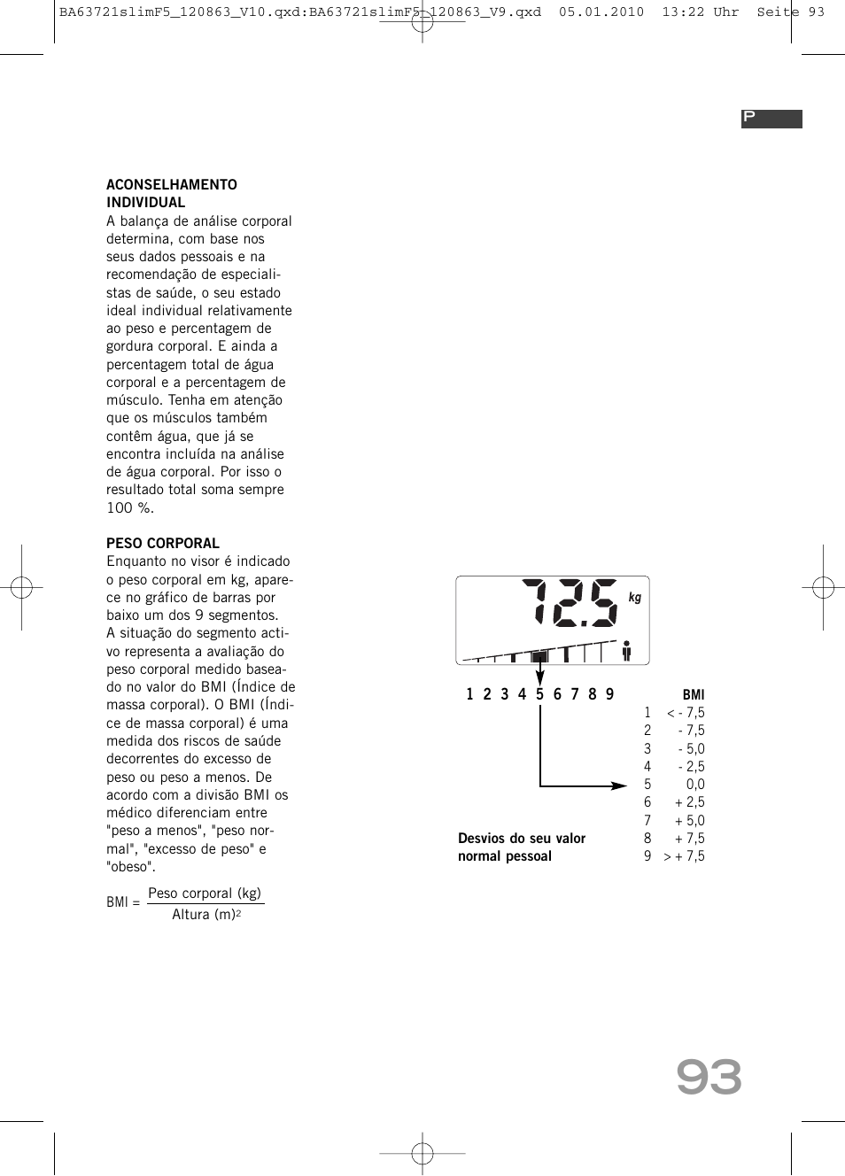 SOEHNLE Body Balance Slim F5 User Manual | Page 93 / 256