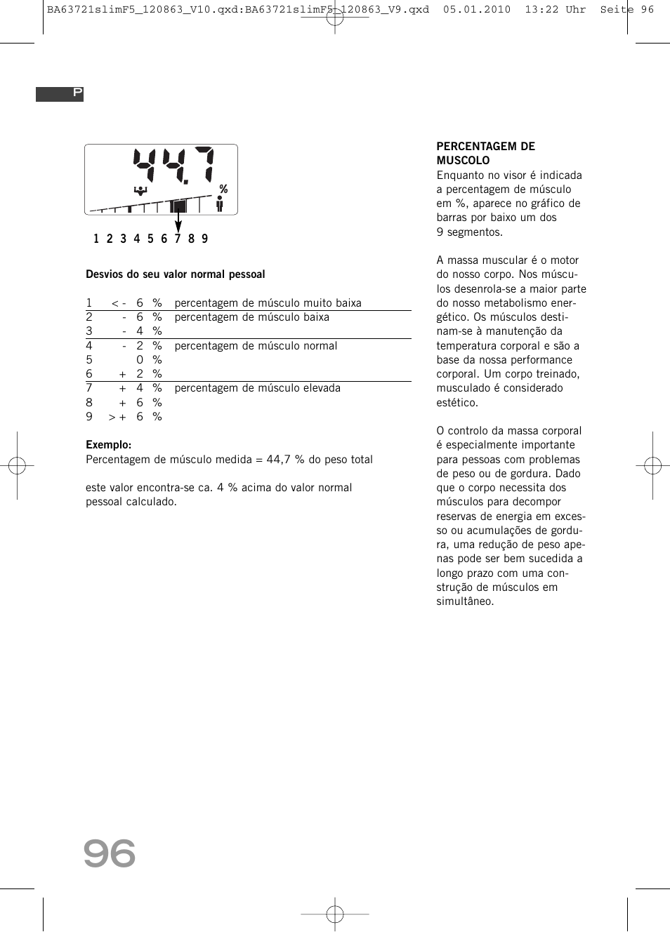 SOEHNLE Body Balance Slim F5 User Manual | Page 96 / 256