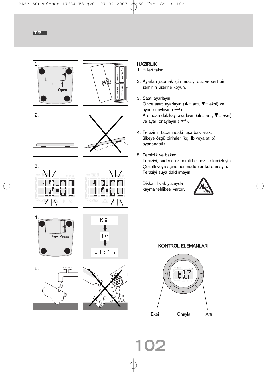 SOEHNLE Tendence User Manual | Page 102 / 132