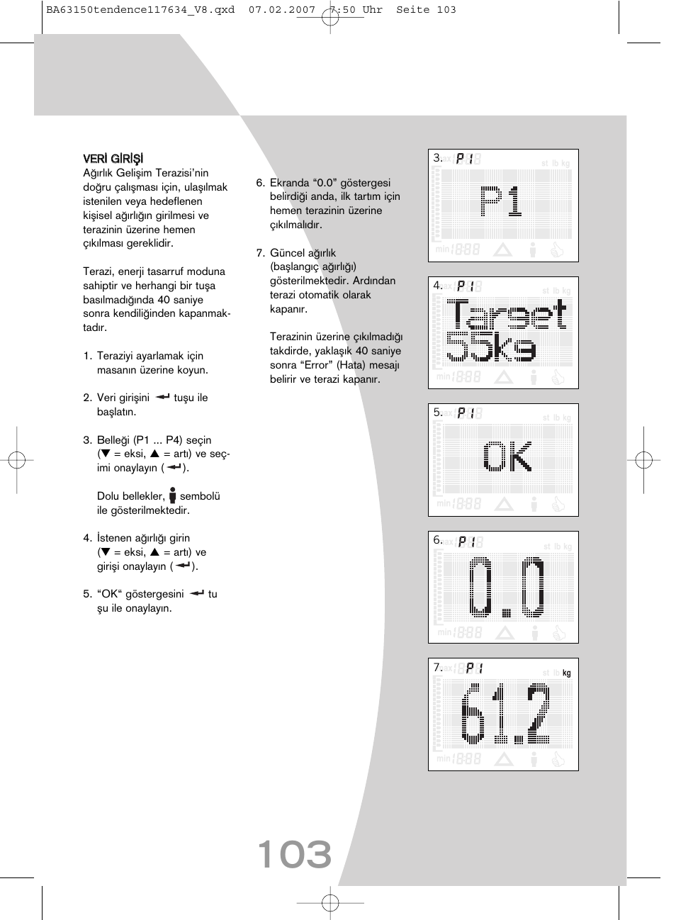 SOEHNLE Tendence User Manual | Page 103 / 132