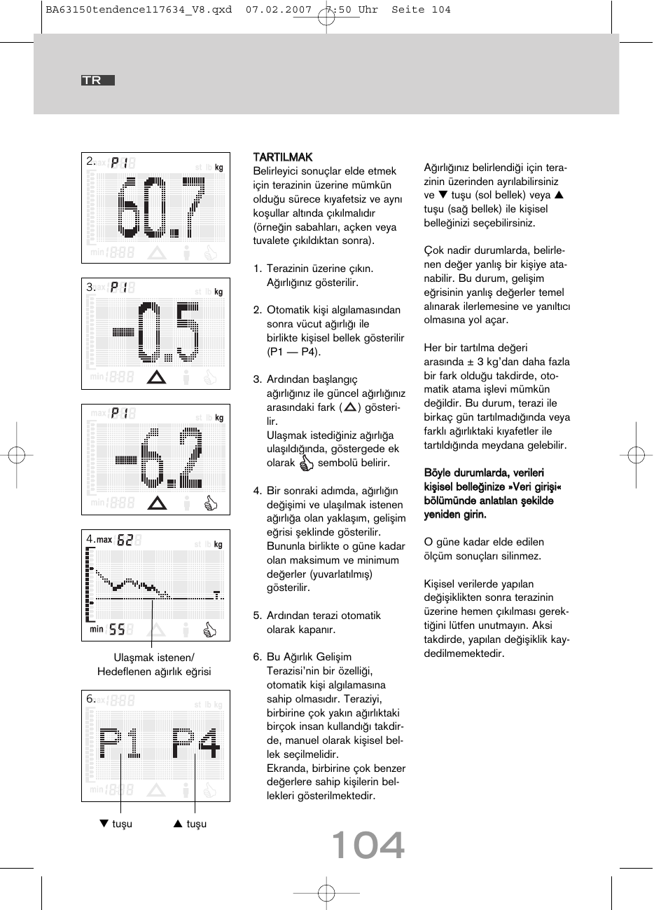 SOEHNLE Tendence User Manual | Page 104 / 132