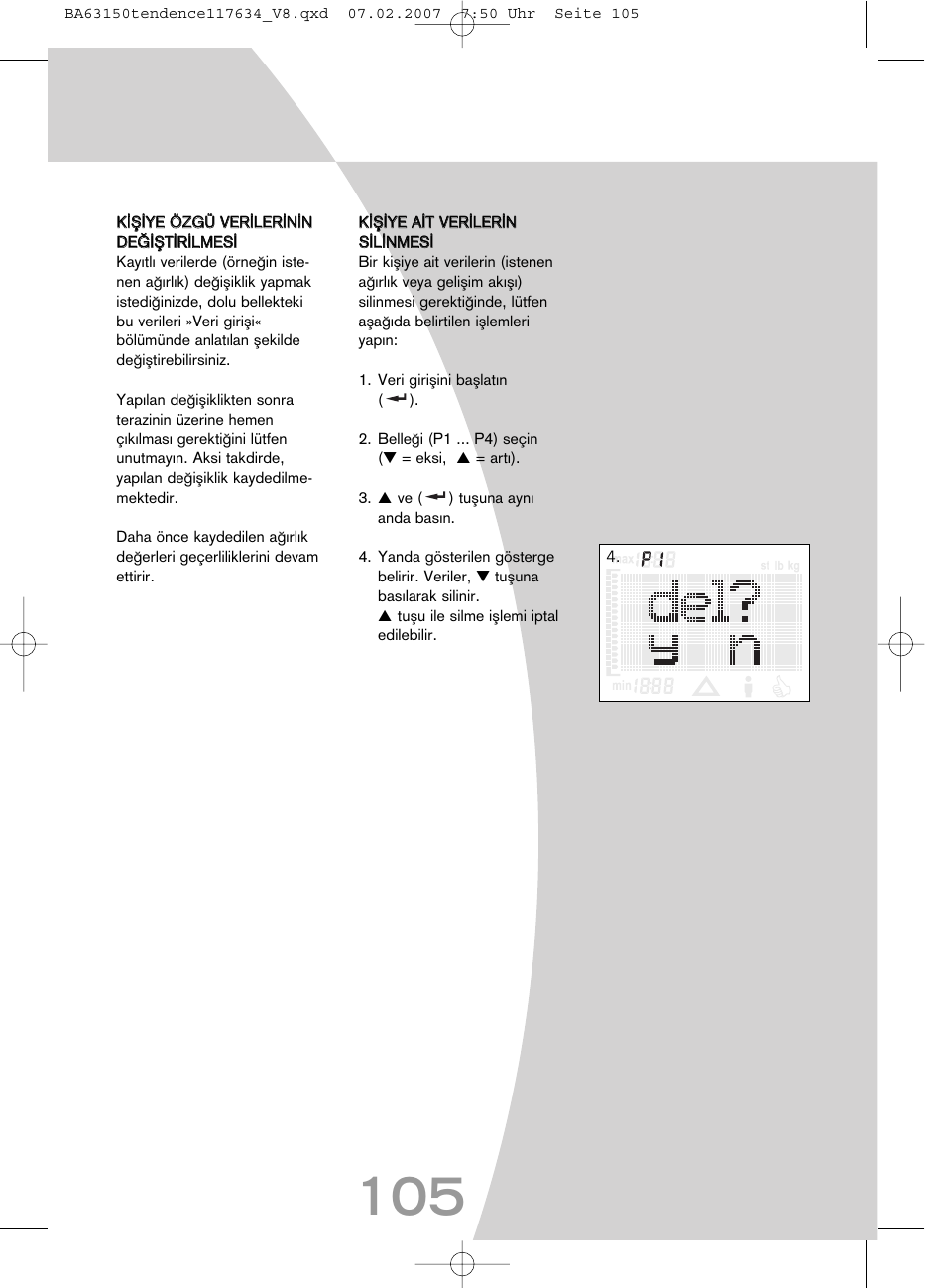 SOEHNLE Tendence User Manual | Page 105 / 132