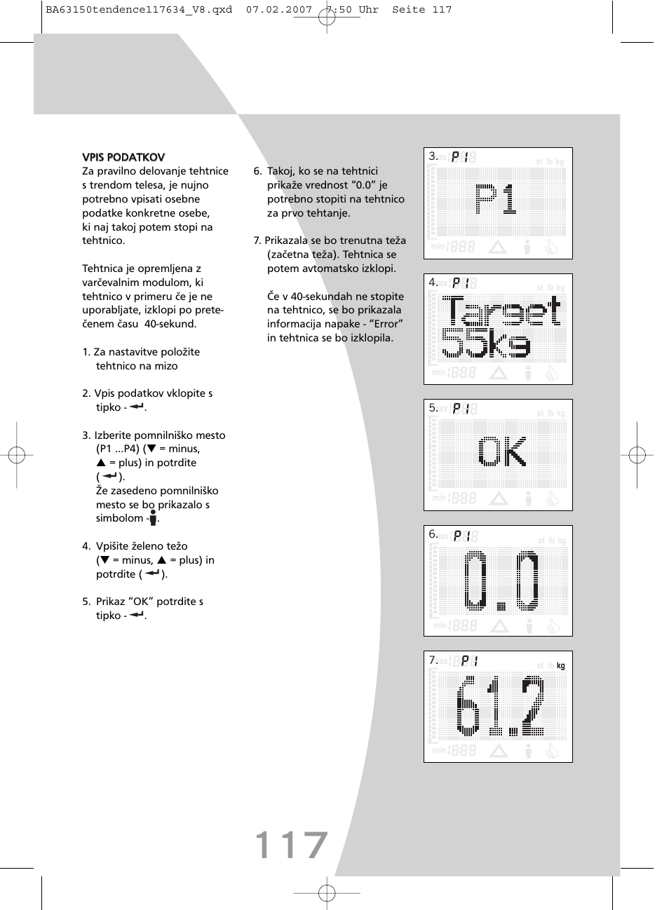 SOEHNLE Tendence User Manual | Page 117 / 132