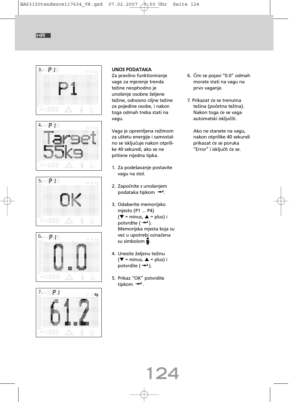 SOEHNLE Tendence User Manual | Page 124 / 132