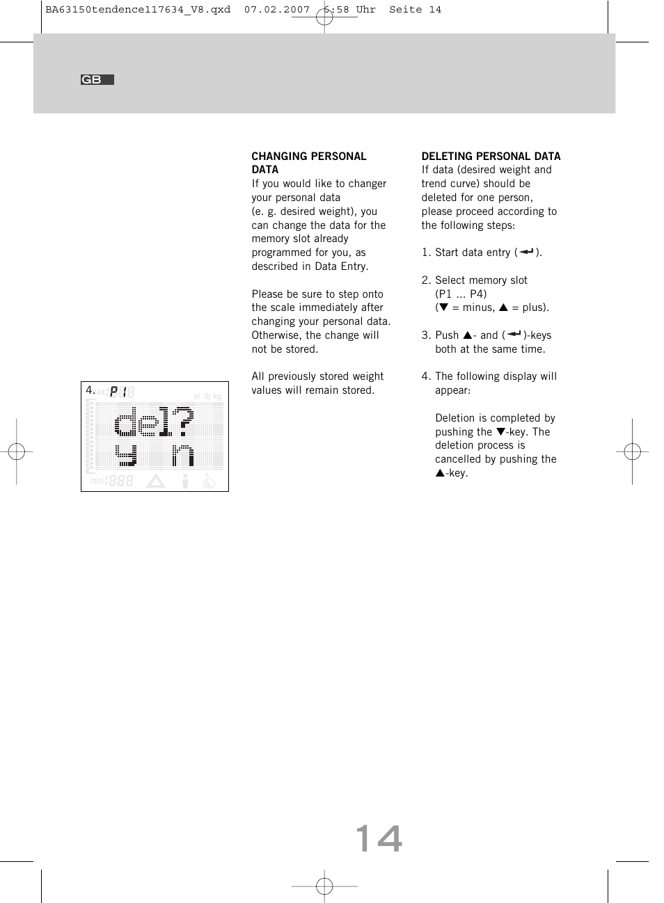 SOEHNLE Tendence User Manual | Page 14 / 132