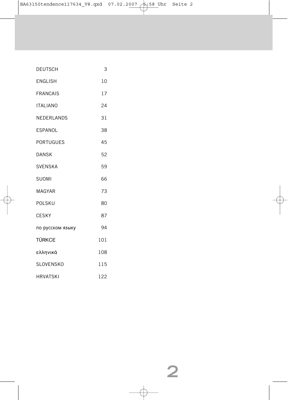 SOEHNLE Tendence User Manual | Page 2 / 132