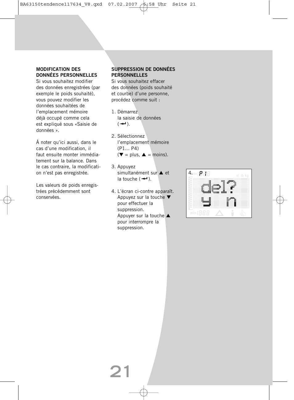 SOEHNLE Tendence User Manual | Page 21 / 132