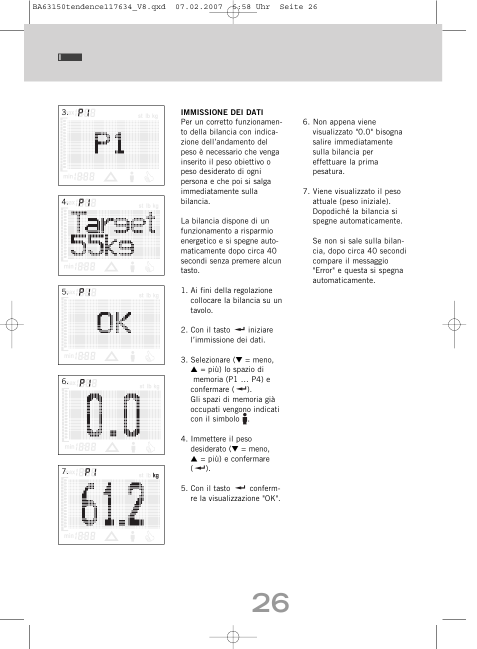 SOEHNLE Tendence User Manual | Page 26 / 132