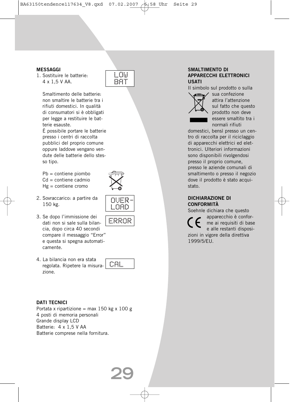 SOEHNLE Tendence User Manual | Page 29 / 132