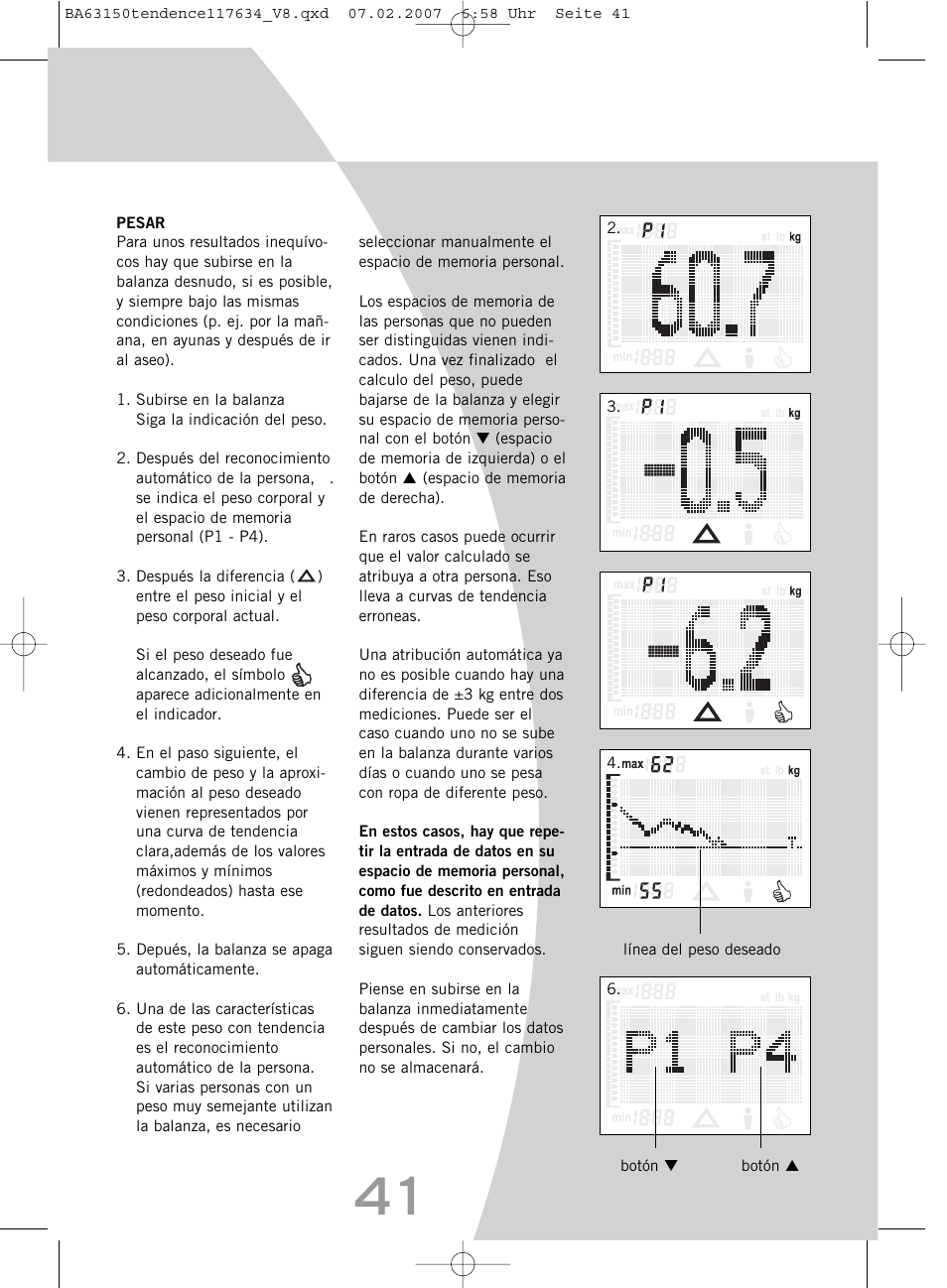 SOEHNLE Tendence User Manual | Page 41 / 132