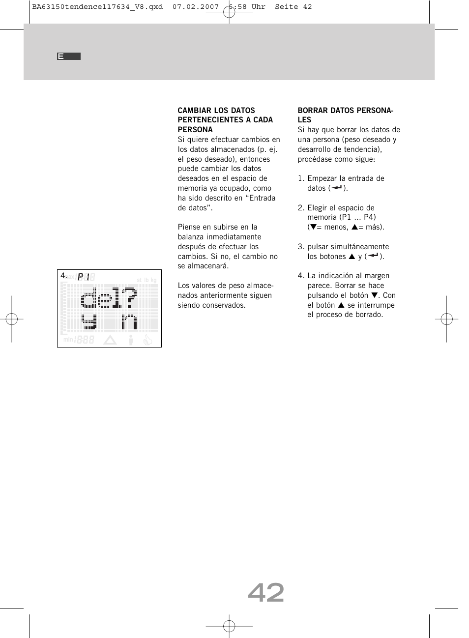 SOEHNLE Tendence User Manual | Page 42 / 132