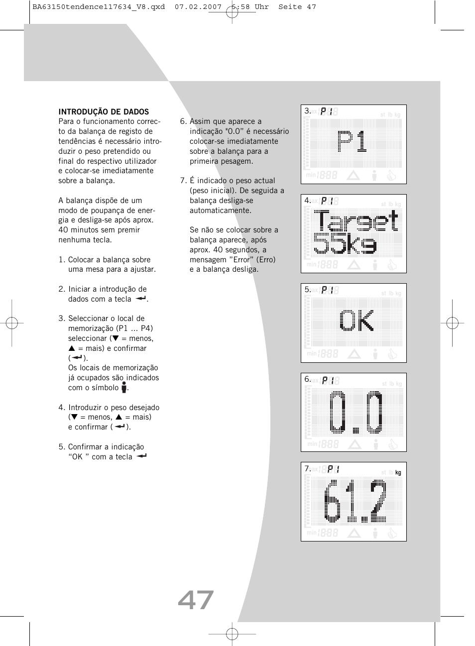 SOEHNLE Tendence User Manual | Page 47 / 132