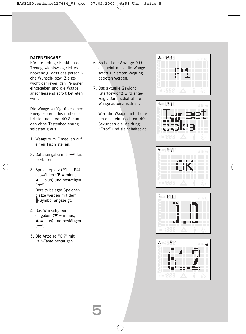 SOEHNLE Tendence User Manual | Page 5 / 132