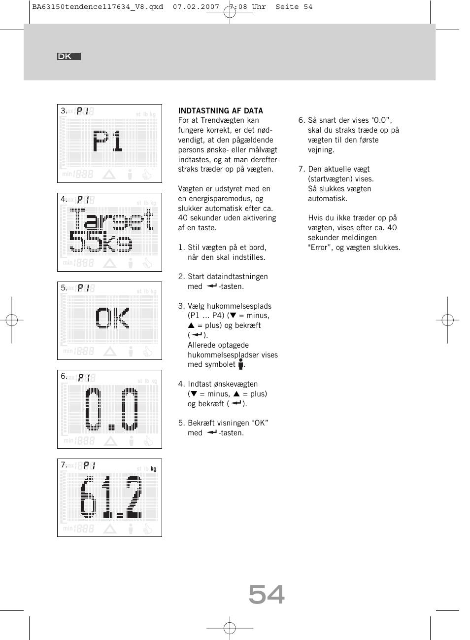 SOEHNLE Tendence User Manual | Page 54 / 132