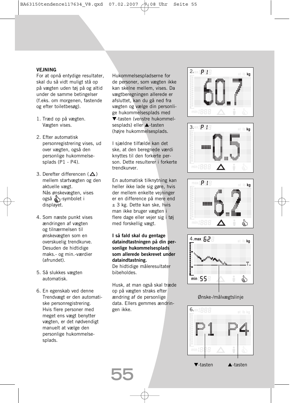 SOEHNLE Tendence User Manual | Page 55 / 132