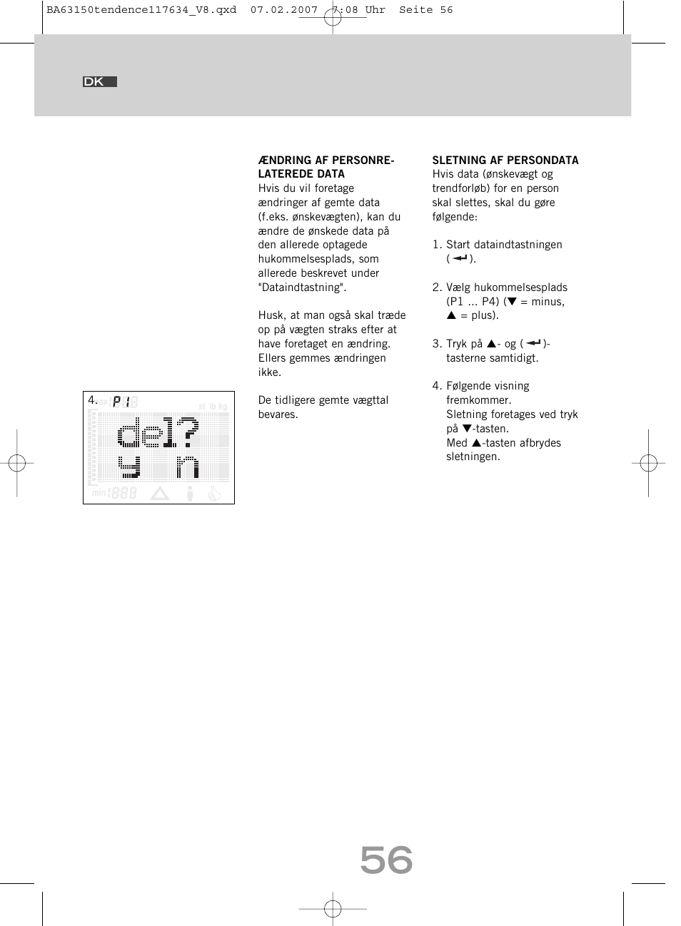 SOEHNLE Tendence User Manual | Page 56 / 132