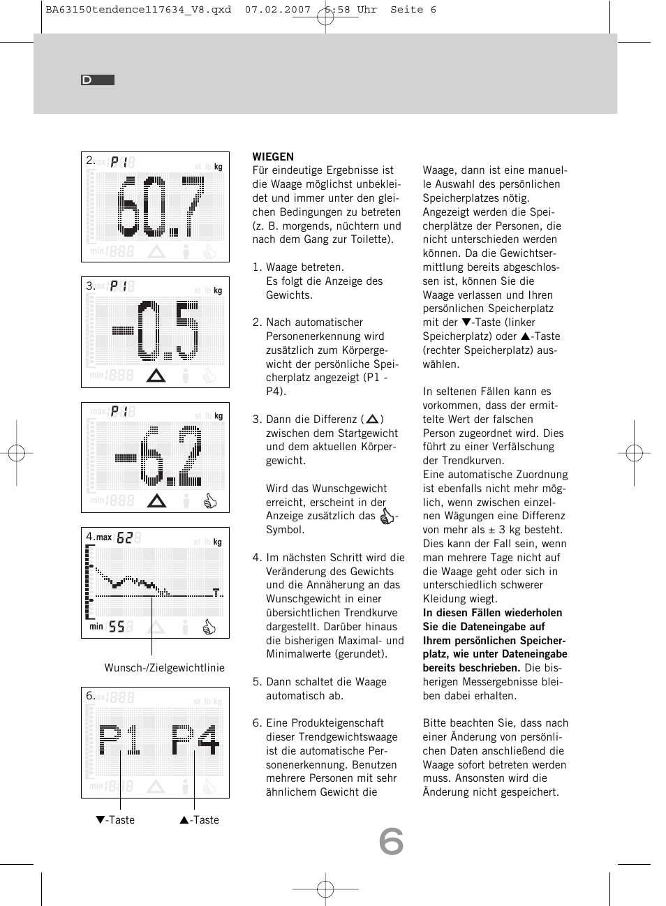 SOEHNLE Tendence User Manual | Page 6 / 132