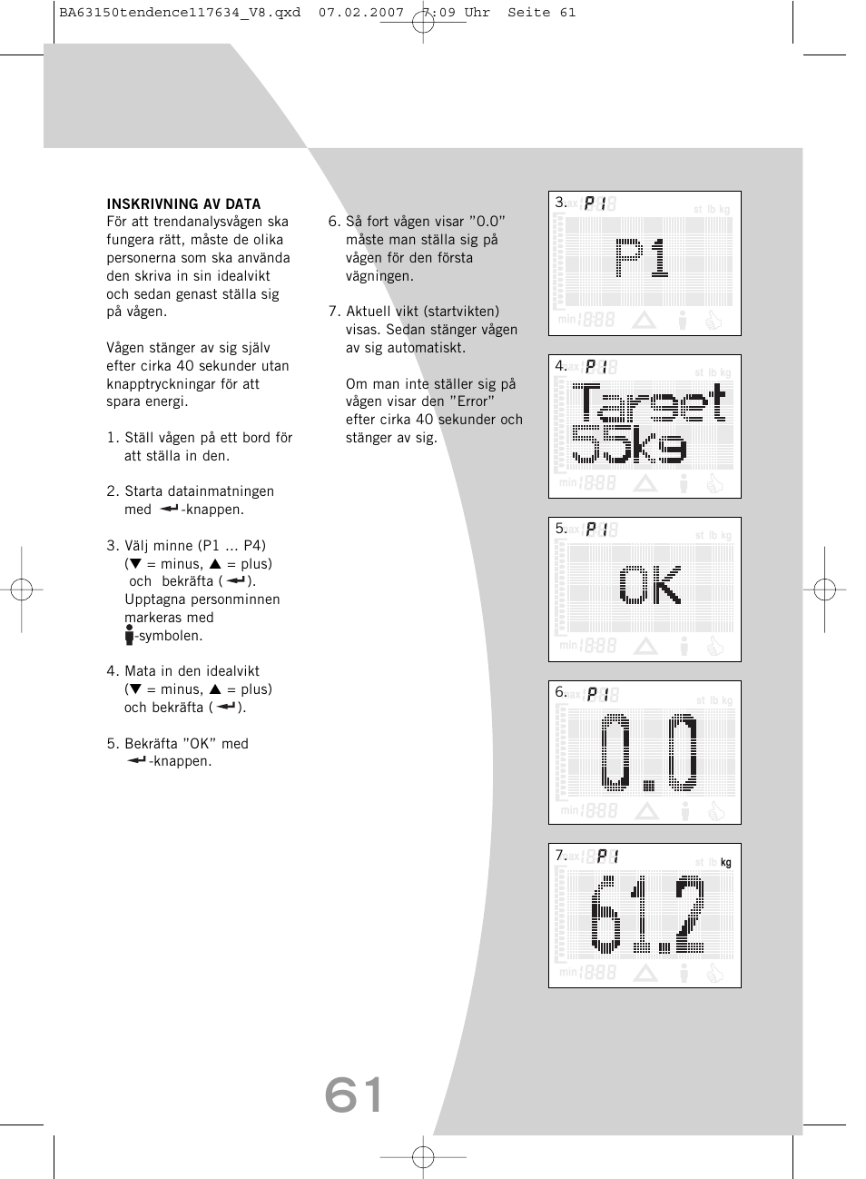 SOEHNLE Tendence User Manual | Page 61 / 132