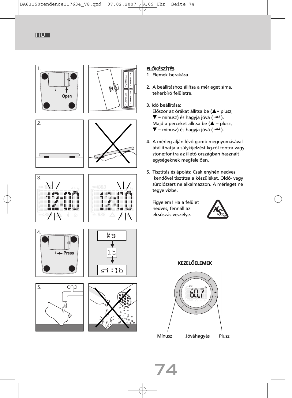 SOEHNLE Tendence User Manual | Page 74 / 132