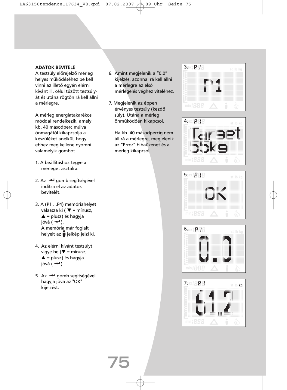 SOEHNLE Tendence User Manual | Page 75 / 132