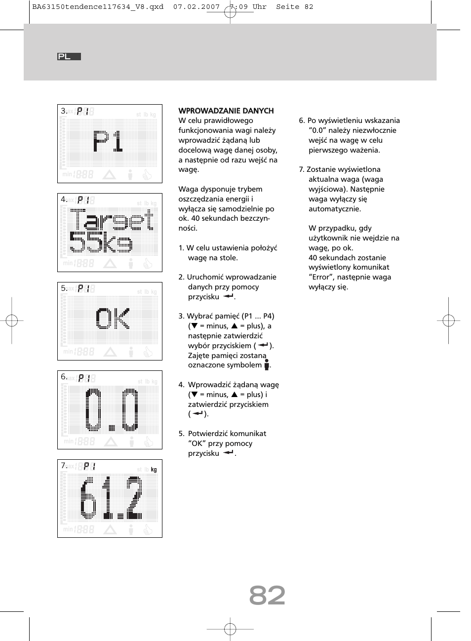 SOEHNLE Tendence User Manual | Page 82 / 132