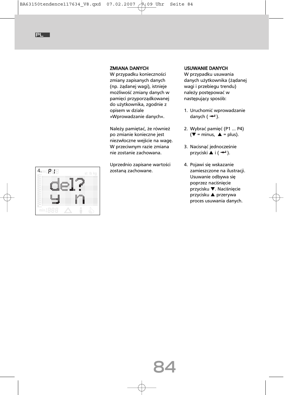 SOEHNLE Tendence User Manual | Page 84 / 132