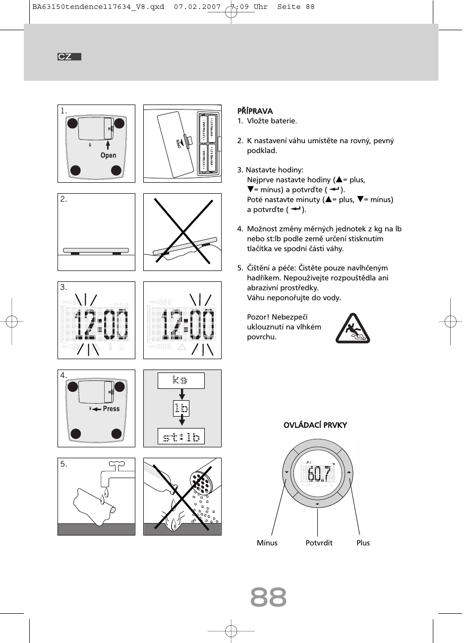 SOEHNLE Tendence User Manual | Page 88 / 132