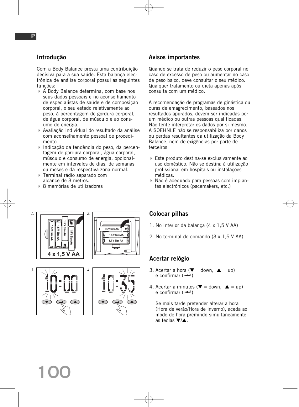 SOEHNLE Body Balance Comfort F5 User Manual | Page 100 / 292