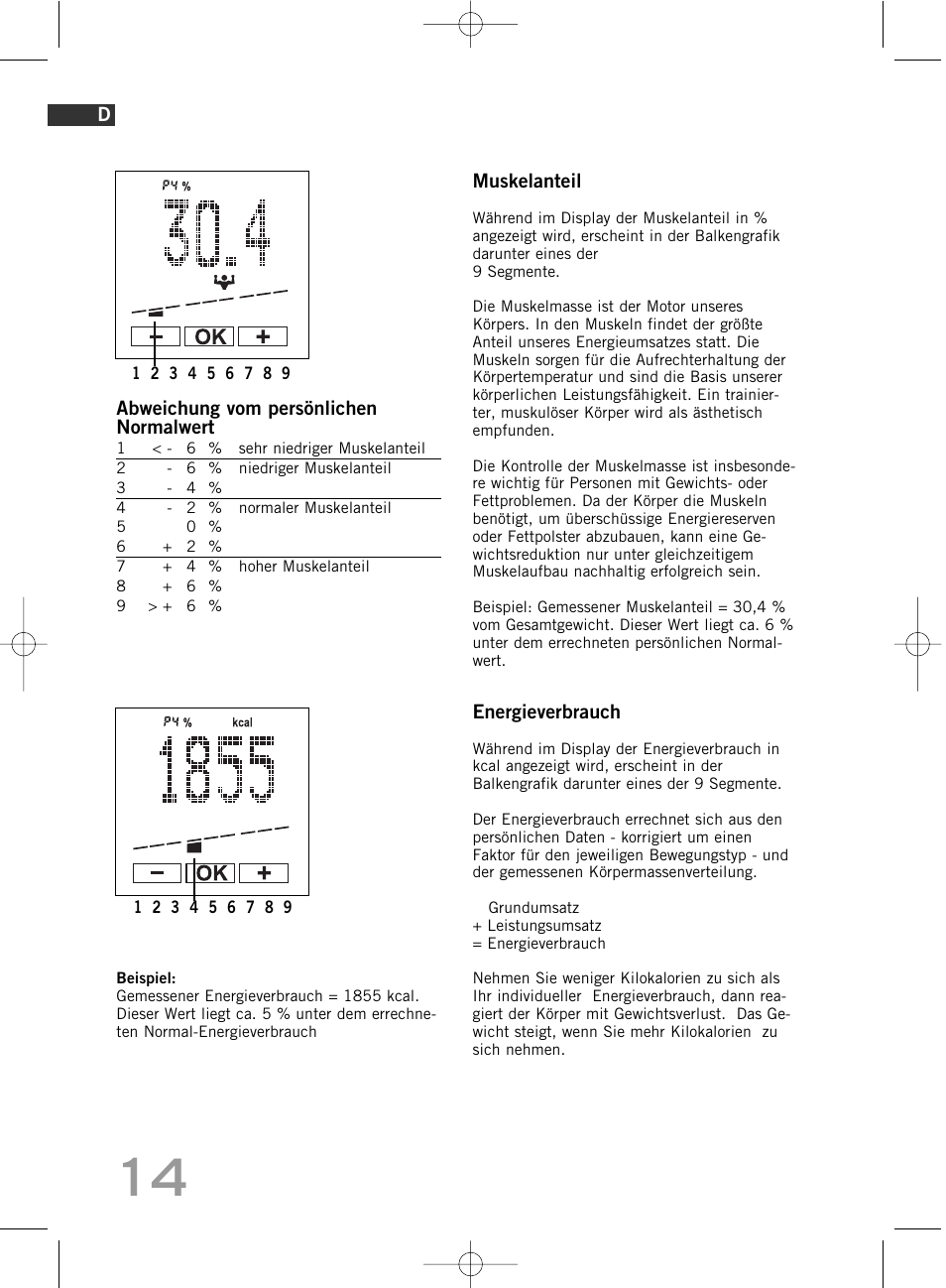 SOEHNLE Body Balance Comfort F5 User Manual | Page 14 / 292